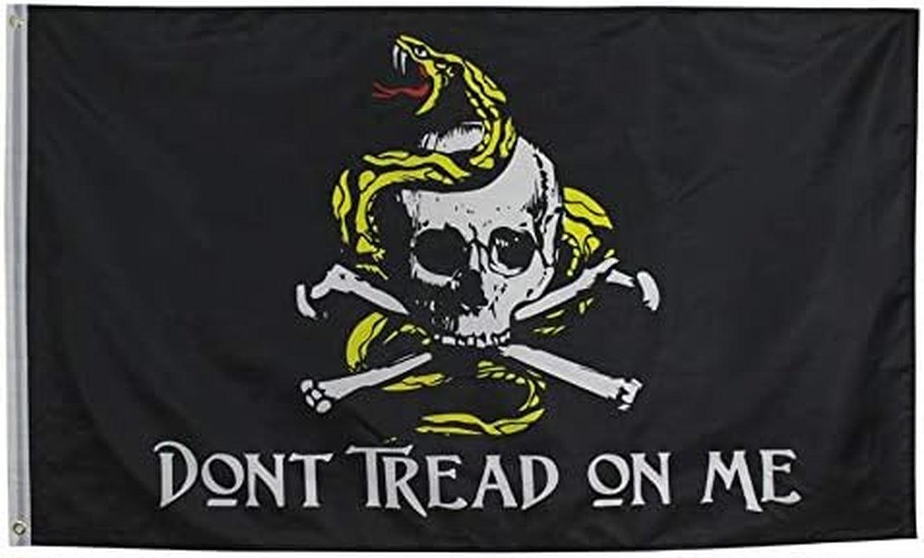 Don't Tread on Me Pirate Flag - Flags & Freedom Co.