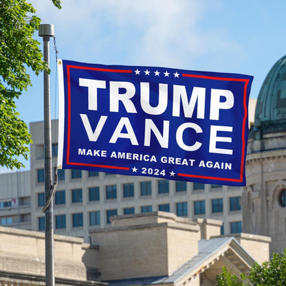 Trump Vance 2024 Flag - Flags & Freedom Co.