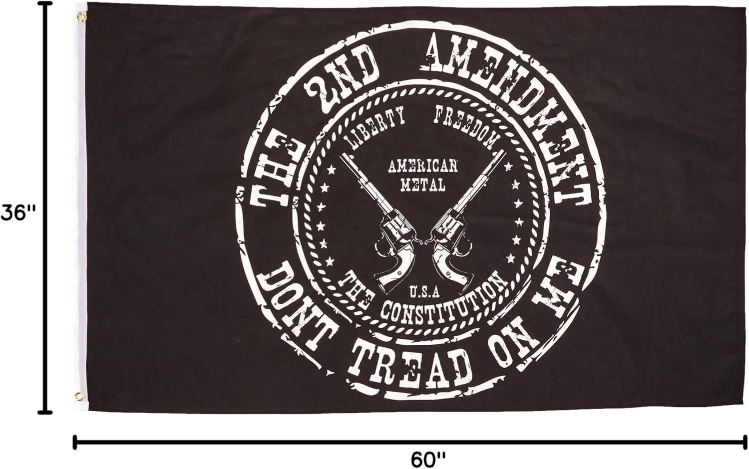 Don't Tread on the Second Amendment Flag - Flags & Freedom Co.